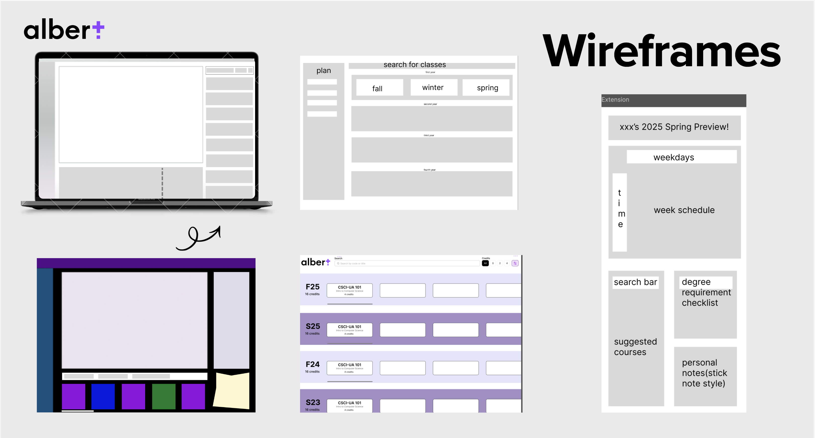 wireframes